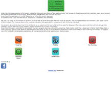 Tablet Screenshot of greenstarchildcare.com